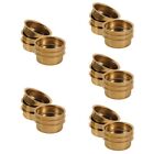 30 pcs Censer Incense Plate Replacement Stainless Steel Censer Incense Inserted
