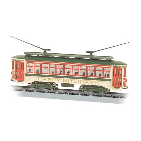 Bachmann Industries N Brill Trolley Christmas BAC61085 N Locomotives - Image 1 of 1