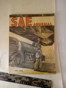 SAE Journal, MAY 1948, cool old ads and photos - Picture 1 of 21