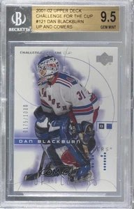 2001 Challenge for the Cup /1000 Dan Blackburn #121 BGS 9.5 GEM MINT Rookie RC - Picture 1 of 3