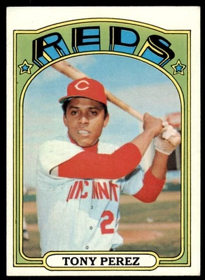 1972 Topps Set Break Tony Perez #80 EX-EXCELENTE ESTADO - Imagem 1 de 2