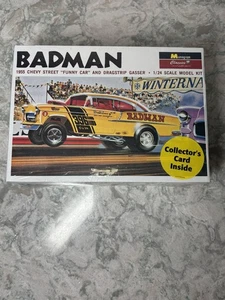 Monogram 2000 Issue BADMAN 1955 Chevy Street Funny Car Factory Sealed 85-0229 - Picture 1 of 9