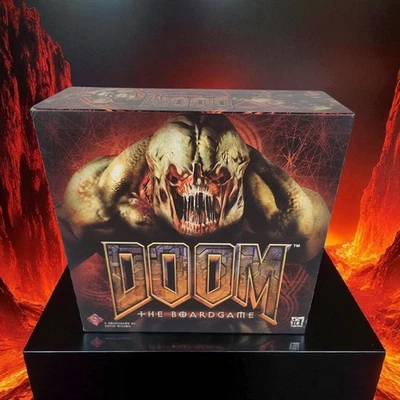 DOOM: The Board Game Bethesda Softworks 2004 Fantasy Flight Games 100% COMPLETO Foto 1 de 4