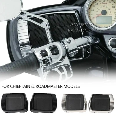 Motorcycle Aztec Speaker Grills Cover For Indian Chieftain Roadmaster 2017-2024 — 第 1/4 张图片