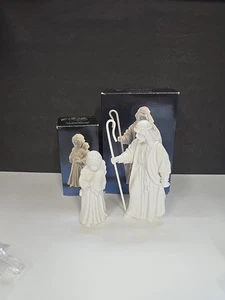 Avon Nativity Shepherd And Shepherd Boy W/ Original Boxes & Foam - Picture 1 of 10