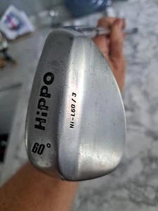 HIPPO NI-L60/3 LOB WEDGE, 60' LOFT, RIGHT HANDED, REGULAR FLEX STEEL SHAFT - Picture 1 of 7