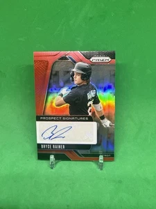 Béisbol Panini Prizm 2025 Bryce Rainer Prospect Signatures rojo Prizm automático/99 - Imagen 1 de 1