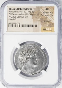 Seleucid Kingdom AR Tetradrachm (16.60g) 121-96 BC AU NGC 948638-33 - Picture 1 of 7