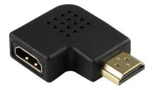 Free Angle HDMI Connector Gold Plated HDMI To HDMI High Speed - Black 4709857 - Picture 1 of 4