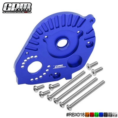 GPM Alloy Motor Mount Plate With Heat Sink Fins For AXIAL 1/10 RBX10 Ryft 4WD - Image 1 of 4