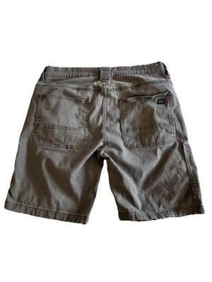 Key Workwear 男式 33 灰色短裤破旧宽松完美 — 第 1/4 张图片