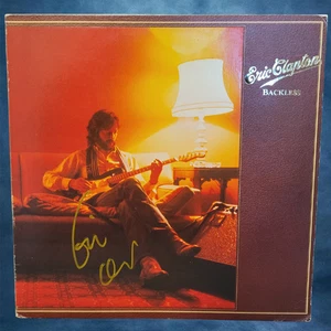 Eric Clapton - signed vinyl record - backless 1978 - Picture 1 of 2