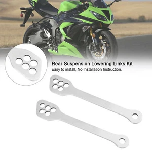 Rear Suspension Lowering Links Kit For KAWASAKI Ninja ZX6R ZX10R EX250 03-19 SIL - Picture 1 of 11