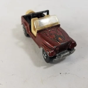 Vintage 1981 Hot Wheels REAL RIDERS Jeep CJ-7 Jeep 1:64 Diecast Car - Picture 1 of 14