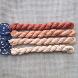 Planet Erde 100% Seidenfaden für Nadelspitzen Handarbeit hautfarben - Bild 1 von 1