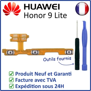 INTERNE TISCHDECKE DER POWER ON OFF UND LAUTSTÄRKE + - TASTEN DES HUAWEI HONOR 9 LITE - Bild 1 von 4