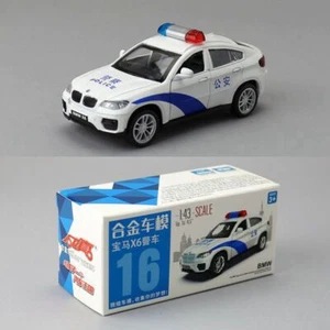 1:43 Diecast BMW X6 Sport SUV Metal Car Model Toy Pull Back Door Open Gift - Picture 1 of 16