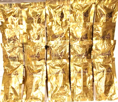 Juego de 20 frascos en aerosol Aquolina GOLD SUGAR de Pink Sugar 0,05 oz CADA EAU Foto 1 de 4