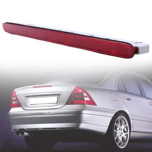 Red Lens LED Trunk Lid 3rd Brake Light Bar For Benz 2000-2007 W203 C-Class Sedan - Picture 1 of 8