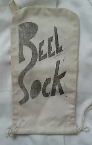 Fishing Reel Vintage Sock Bag for 1 or More Reels Heavy Strong Canvas - Picture 1 of 5
