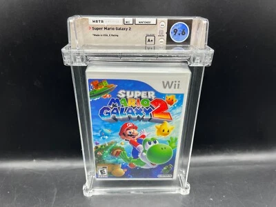 1a stampa USA Super Mario Galaxy 2 Wii WATA 9.6 A+ SIGILLATO IN FABBRICA COME NUOVO VGA - Immagine 1 di 4