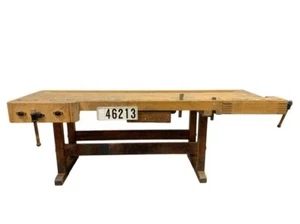 Hobelbank Hobeltisch Holzwerkbank Tischler Loft Industrie 46213 - Bild 1 von 19
