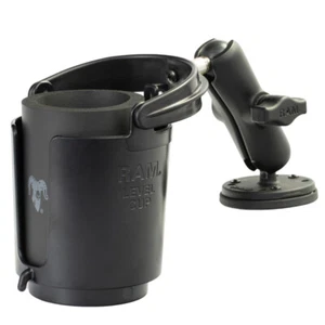 RAM Self-Leveling Drink Cup Holder with Standard Arm and Triple Magnetic Base - Picture 1 of 1
