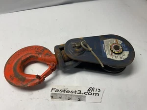 Crosby McKISSICK 3” BB Snatch Block Pulley N418 Rated Load 2 Tons - Picture 1 of 2