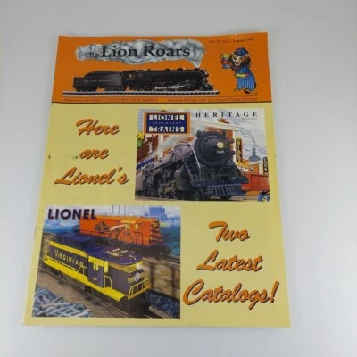 The Lion Roars Lionel Collectors Club Of America Volume 27 No 1, August 1997 Foto 1 de 4