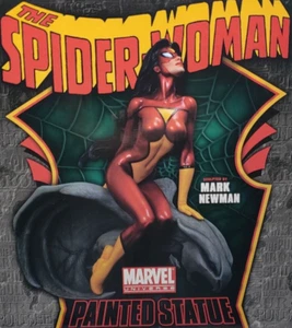 Bowen Designs Spider-Woman Full Size Statue Mark Newman 🔥NIB #48/800 BRAND NEW! - Picture 1 of 21