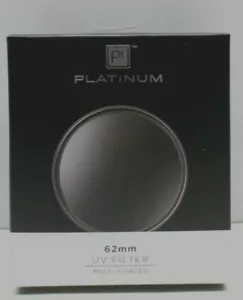 Platinum - 62mm UV Filter Multi-Coated - Picture 1 of 2
