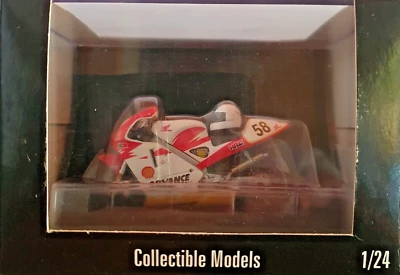 1:24 scale 2 Wheels, TWR99020, Honda NSR V 500  "Team Shell", F. Teixeira  #58 - Image 1 of 2
