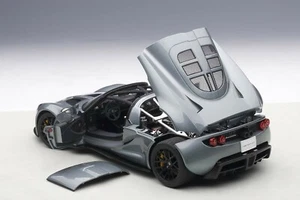 HENNESSEY VENOM GT Silver Grey AUTOART 75402 1/18 Coupe 2012 SILBER - Picture 1 of 2