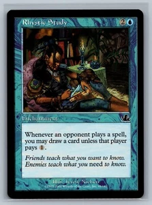 Magic The Gathering Prophecy Rhystic Study #45/143 MTG TCG CCG - Picture 1 of 2