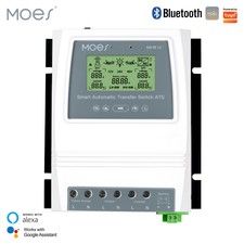 MOES Smart Solar Wind Charge Controller Dual Power Automatic Transfer Switch 80A