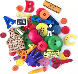 Collection round Novelty Buttons & Embellishments Based on Variety of Themes, Ho - Picture 1 of 6