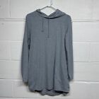 Duluth Trading Dry & Mighty Gray Long Sleeve Pullover Shirt Size Medium