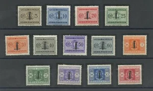 RSI E LUOGOTENENZA 1944 TASSE FASCIO 13V. * CENTRATO - Picture 1 of 1