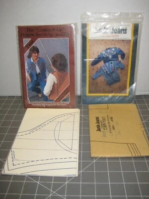 Jean Vest & Jackets Cardigan Junk The Cutting It Up Size S M L Heart Vintage - Image 1 of 4