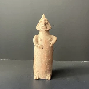 Antike Indus Valley Terrakotta männliche Gottheit unsterbliche Figur, 8" groß - Bild 1 von 9