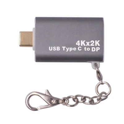 USB-C Type-C to 4K DP Real HD Adapter USB3.1 W/Keychain for Macbook Pro 15‘‘ New - Image 1 of 4