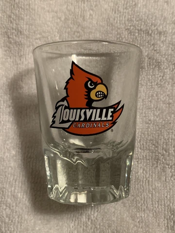 LOUISVILLE CARDINALS  University of Louisville, Kentucky Football   Shot Glass Cover