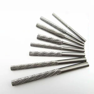 HSS Burr Drill Bits for Dremel Rotary Cutting Grinding Tool Diameter 3/4/5/6mm - Picture 1 of 17