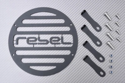 Cache Phare / Masque Protection Optique Avant HONDA REBEL 500 S 2020-2024 Foto 1 de 4