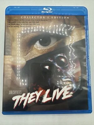 John Carpenter’s They Live Collector’s Edition Blu Ray Rare DVD Horror - Image 1 of 3