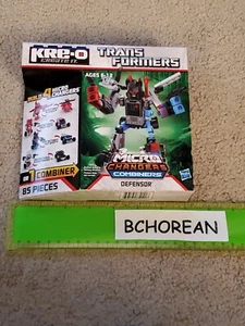 Transformers Kre-o Kreo Micro Changers Combiners Autobot Defensor NEW - Picture 1 of 2