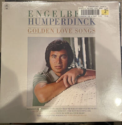 ENGELBERT HUMPERDINCK "GOLDEN LOVE SONGS" 12" 33 RPM LP EPIC RECORDS E34719 1977 - Image 1 of 2