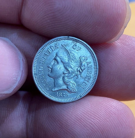 1879 3 Cent Nickel Cover