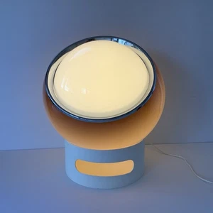 Harvey Guzzini Lampe Clan De Sol Meblo Grand Modèle Ocre Beige Iconique 1960 - Picture 1 of 17