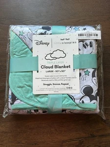 Little Sleepies Disney Cloud Coperta Forever Topolino nuova con scatola - Foto 1 di 2